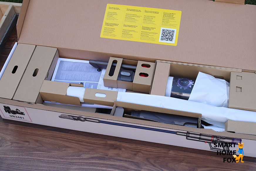 Packaging and commissioning of Dyson appliances